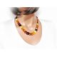 Bernsteinkette  Bernstein Collier Kette Plättchen DC11
