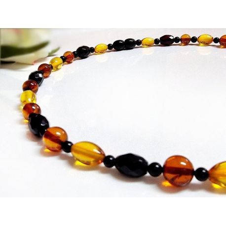 Bernsteinkette  Bernstein Collier dc125