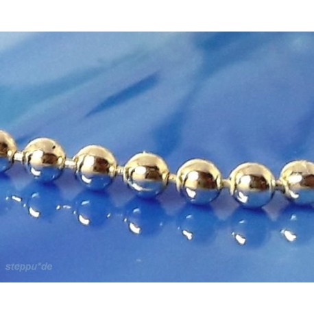 Kugelkette Silber 40 cm - 80 cm Silber 925 KA132