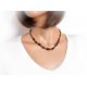 Bernsteinkette  Bernstein Collier Kette 45 cm dc118