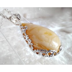 Bernsteinschmuck - Anhänger   Silber-925 BA292