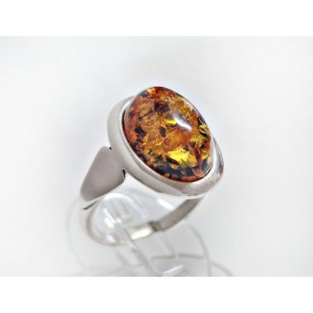 Bernstein Ring Silber 925 br398