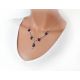 Bernstein Collier Kette Silber 925 dc223