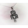 Silberschmuck - Eulen Anhänger  Silber-925  SU82