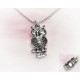 Silberschmuck Eule Anhänger  Silber-925  SU79