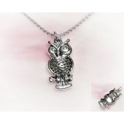 Silberschmuck Eule Anhänger  Silber-925  SU79