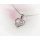 Silberschmuck - Anhänger Herz Silber-925  SP178