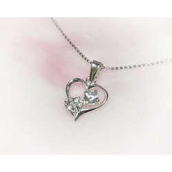 Silberschmuck - Anhänger Herz Silber-925  SP178