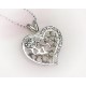 Silberschmuck - Anhänger Herz groß Silber 925  SP167