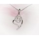Silberschmuck - Anhänger Herz Silber-925 SP180