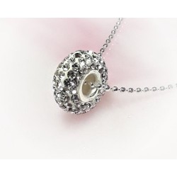 Silberschmuck - Anhänger Pave Silber-925  SP181