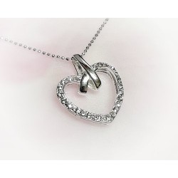 Silberschmuck - Anhänger Herz Silber-925 SP172
