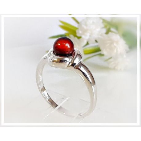 Bernstein Ring Silber 925 br293