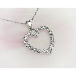 Silberschmuck - Anhänger Herz Silber-925 SP166