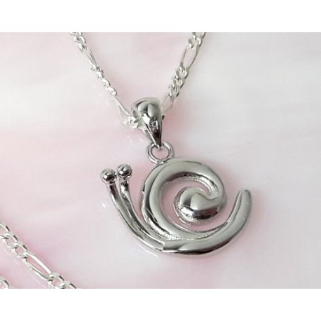 Anhänger Silber 925 Schnecke su296