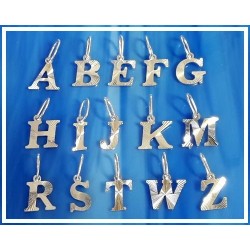 Buchstaben Anhänger Silber 925 Alphabet su266