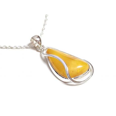 Bernstein Anhänger Silber 925 Bernsteinschmuck ba875