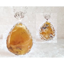 Bernsteinschmuck - Anhänger Silber-925 BA296