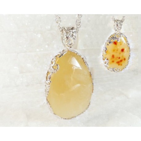 Bernsteinschmuck - Anhänger Silber-925 BA294