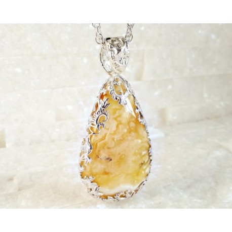 Bernsteinschmuck - Anhänger Silber-925 BA295