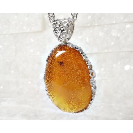 Bernsteinschmuck - Anhänger Silber-925 BA297