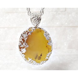 Bernsteinschmuck - Anhänger Silber-925 BA299