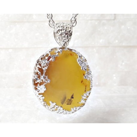 Bernsteinschmuck - Anhänger Silber-925 BA299