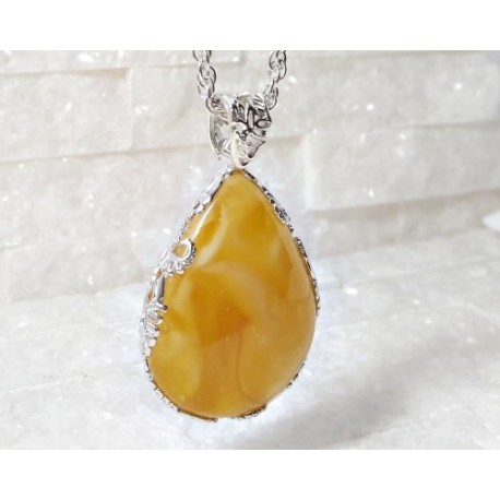 Bernsteinschmuck - Anhänger Silber-925 BA298