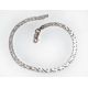 Armband Silber 925 Schlangenkette flach sg225