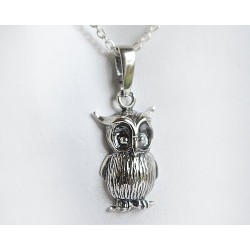 Eule Silber Anhänger Silber925 Silberschmuck SU50