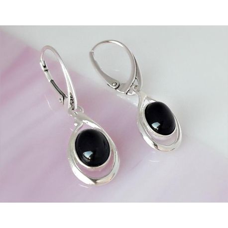 Onyx Ohrhänger Silber 925 se146