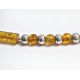 Bernsteinkette Collier Halskette Silber 925 dc326