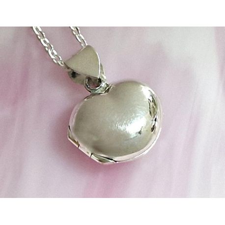 Medaillon Silber 925 Herz su441