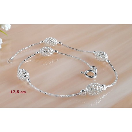 Kugelarmband Silber 925 SG135