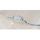 Armband Silber Kugel  17,5 cm / 19,5 cm Silber-925  (SG135)