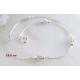 Kugel Armband 19,5cm Silber 925 SG136