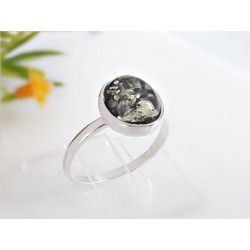 Bernstein Ring Silber 925 Bernsteinschmuck BR305