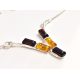 Bernstein Collier Silber 925 Kette dc329