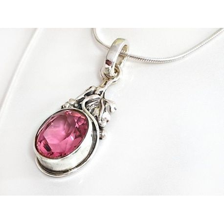 Anhänger Silber 925 rosa SP317