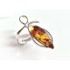 Bernsteinring Silber 925 Zeigefinger Ring br404