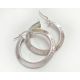 Creolen Silber 925 Ohrringe Sterlingsilber SC289