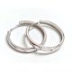Creolen Silber 925 Ohrringe Sterlingsilber vergoldet SC293