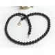 Onyx Kugelkette Silber 925 se191