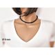 Onyx Kugelkette Silber 925 se191