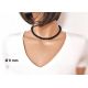 Onyx Kugelkette Silber 925 se191