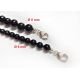 Onyx Kugelkette Silber 925 se191
