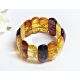 Bernstein Armband 17 cm mit Gummizugband cu211