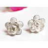 Ohrstecker Silber 925 Ohrringe Blumen sx158