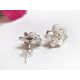Ohrstecker Silber 925 Ohrringe Blumen sx158