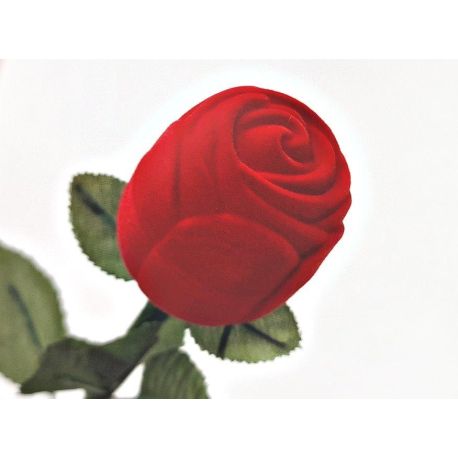 Schmucketui Schmuckverpackung Rose rot SK24